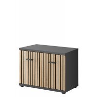 Set Cuier MARCO III ANAS MC3 FARA PERNA Genarom AM Antracyt / Stejar Artisan Lamel
